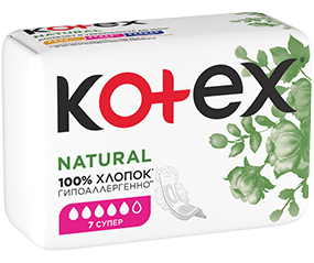 Kotex Natural SUPER